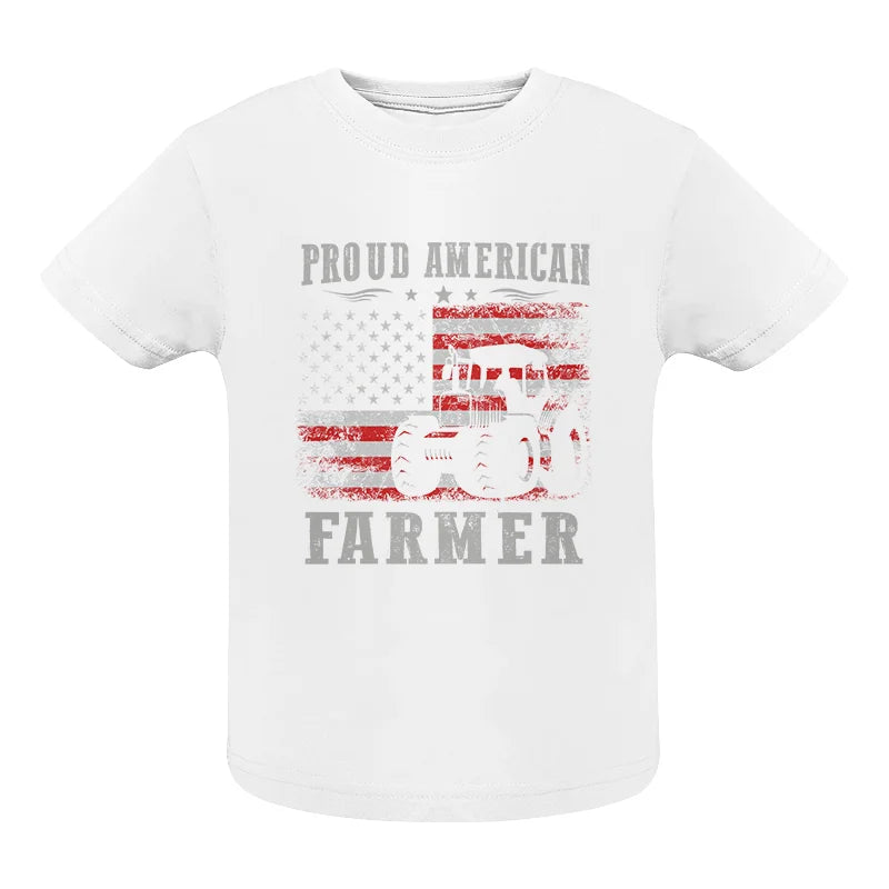 Image of Proud American Farmer - Infant Fine Jersey Tee