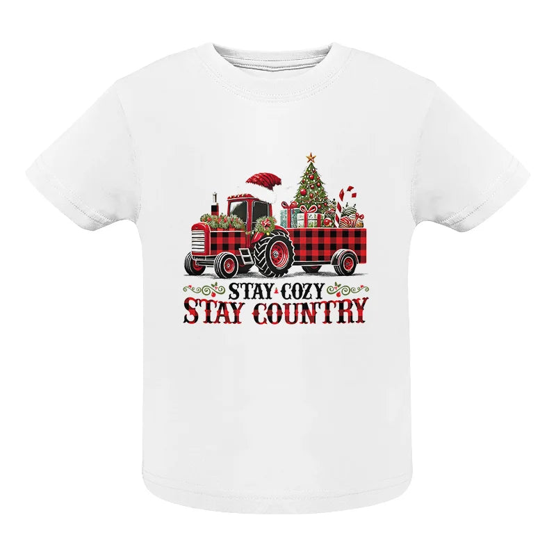 Stay Cozy Stay Country - Infant Fine Jersey Tee