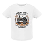 Thanksgiving Farmer Endless Fields To Conquer 3 - Infant Fine Jersey Tee