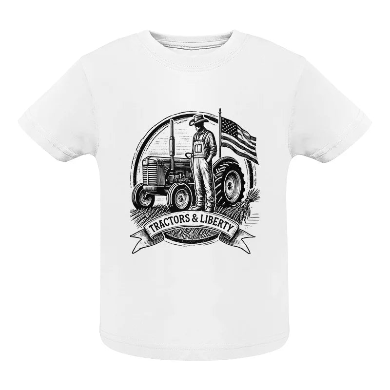 Tractors And Liberty - Infant Fine Jersey Tee