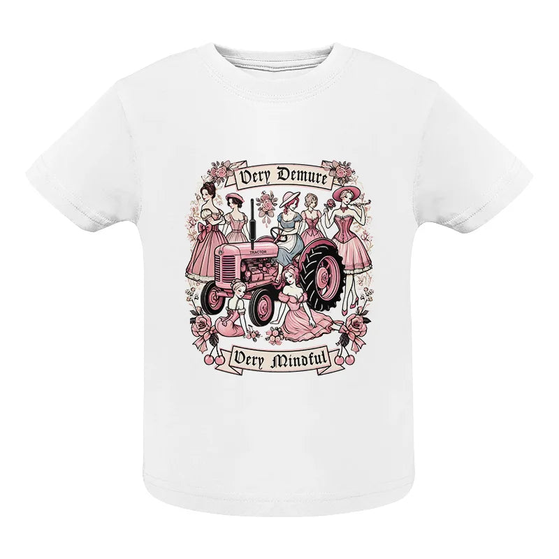 Very Demure Very Mindful Tractor - Infant Fine Jersey Tee