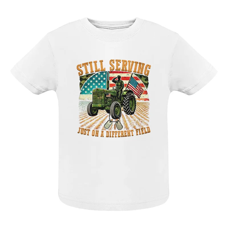 Veteran Farmer Still Serving 9 - Infant Fine Jersey Tee