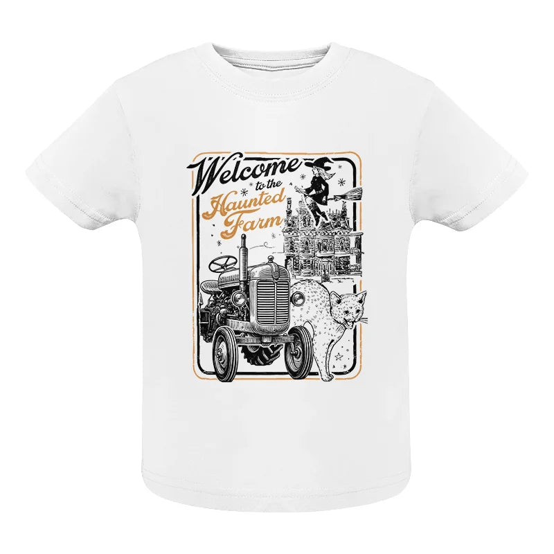 Welcome To The Haunted Farm 1 - Infant Fine Jersey Tee