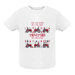 You Can Never Get Too Many Tractors On Christmas 2 - Infant Fine Jersey Tee