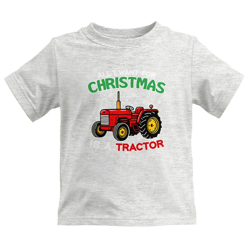 Image of All I Want For Christmas Is A Tractor - Kids Heavy Cotton™ Tee