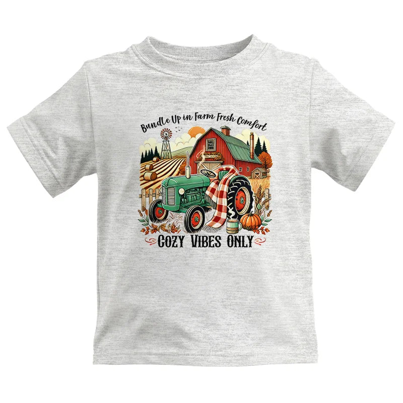 Bundle Up in Farm Fresh Comfort_Cozy Vibes Only - Kids Heavy Cotton™ Tee