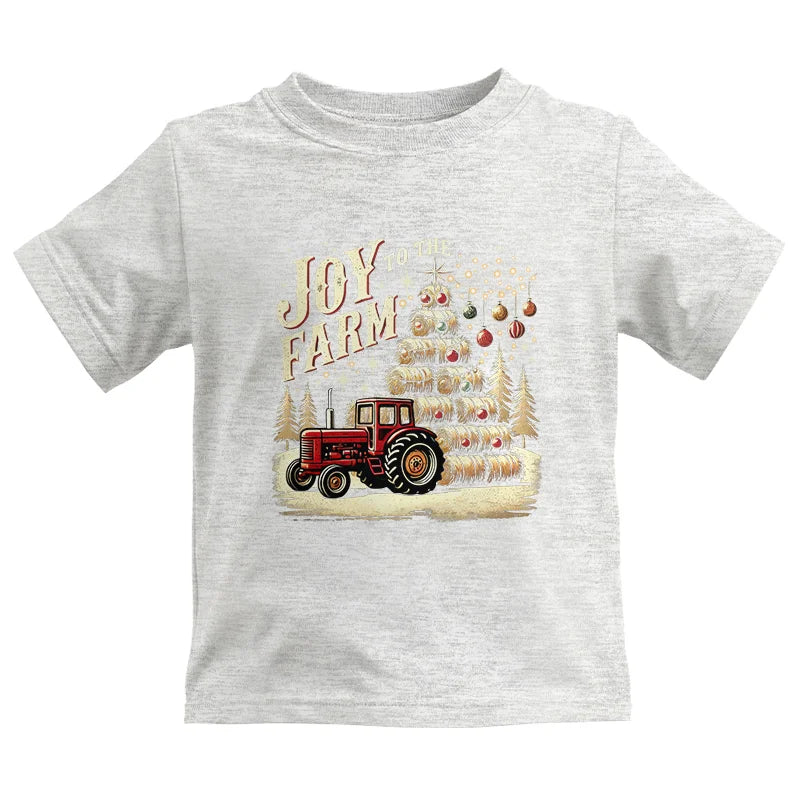 Image of Joy To The Farm - Kids Heavy Cotton™ Tee