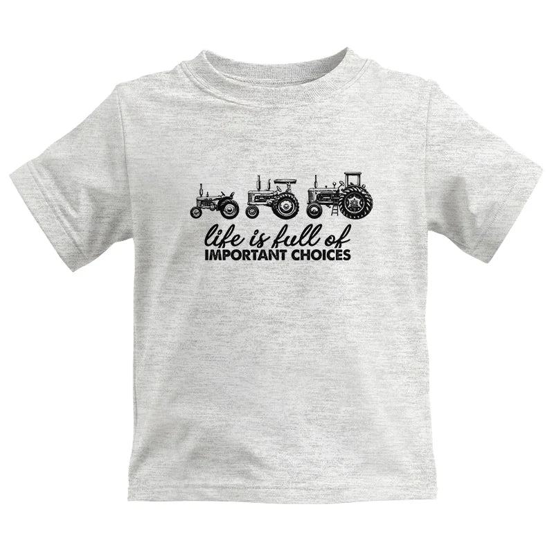 Image of Life Is Full Of Important Choices 10 - Kids Heavy Cotton™ Tee