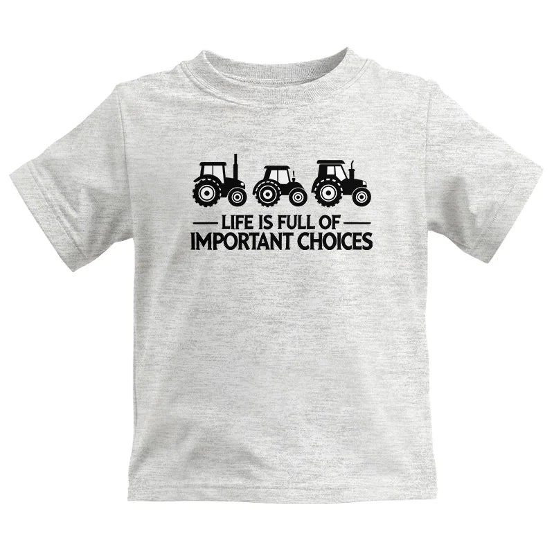 Life Is Full Of Important Choices 17 - Kids Heavy Cotton™ Tee