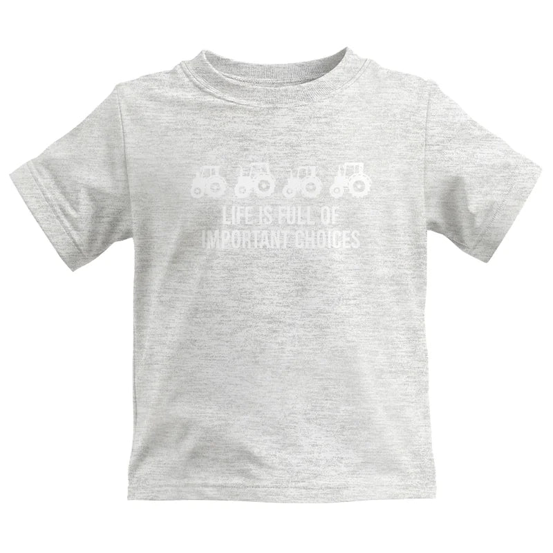 Life Is Full Of Important Choices 18 - Kids Heavy Cotton™ Tee