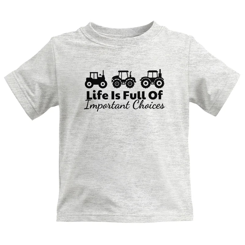 Image of Life Is Full Of Important Choices 19 - Kids Heavy Cotton™ Tee