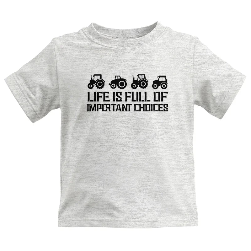 Image of Life Is Full Of Important Choices 20 - Kids Heavy Cotton™ Tee