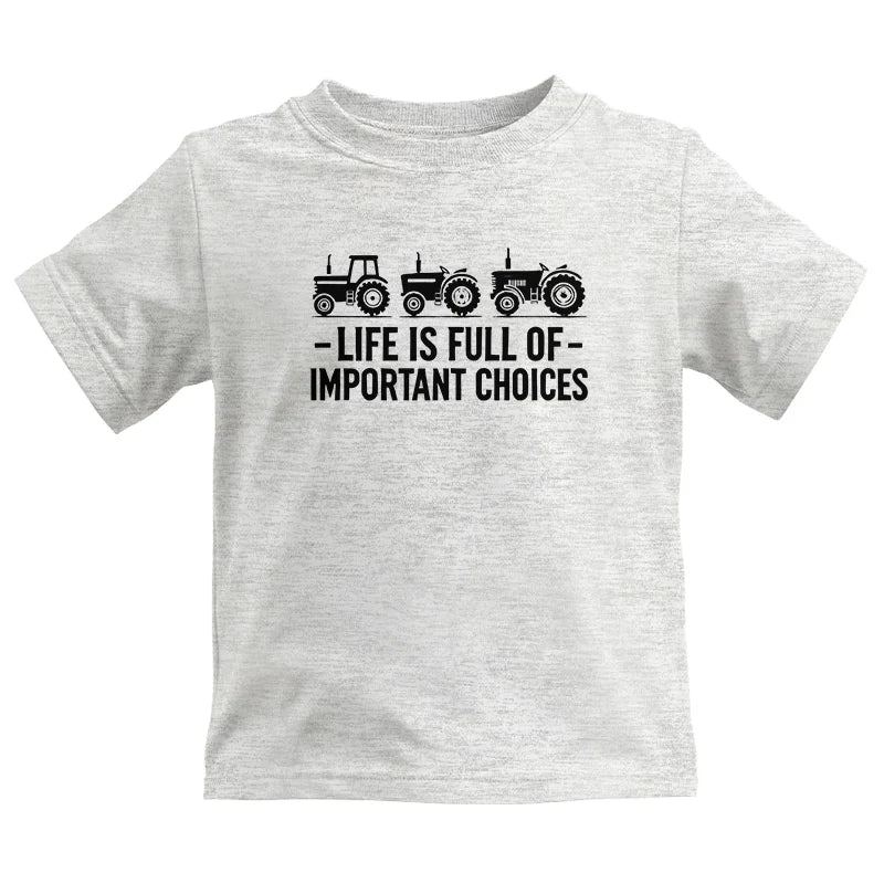 Image of Life Is Full Of Important Choices 21 - Kids Heavy Cotton™ Tee