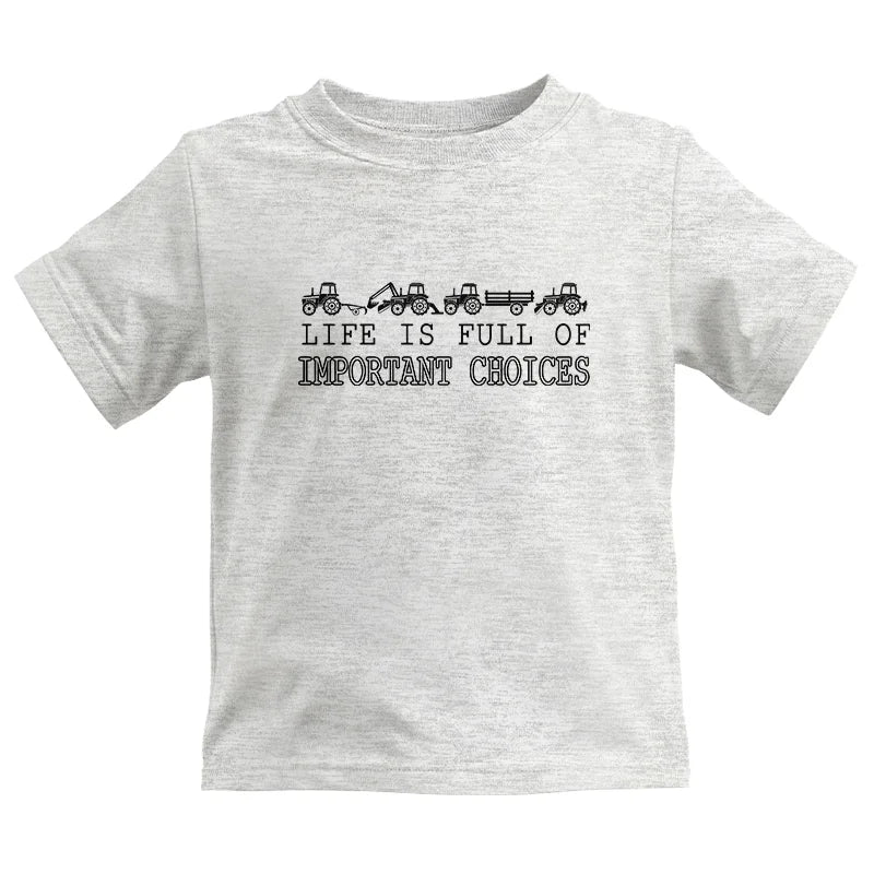 Life Is Full Of Important Choices 29 - Kids Heavy Cotton™ Tee