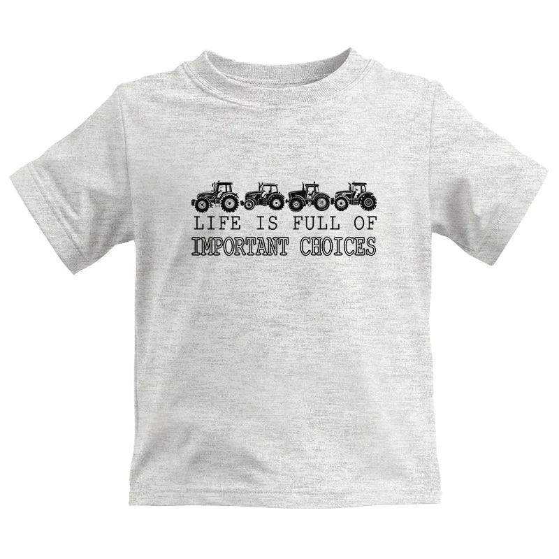 Image of Life Is Full Of Important Choices 30 - Kids Heavy Cotton™ Tee