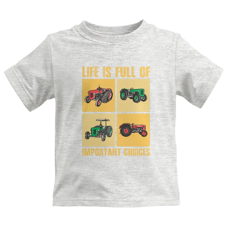 Life Is Full Of Important Choices 38 - Kids Heavy Cotton™ Tee