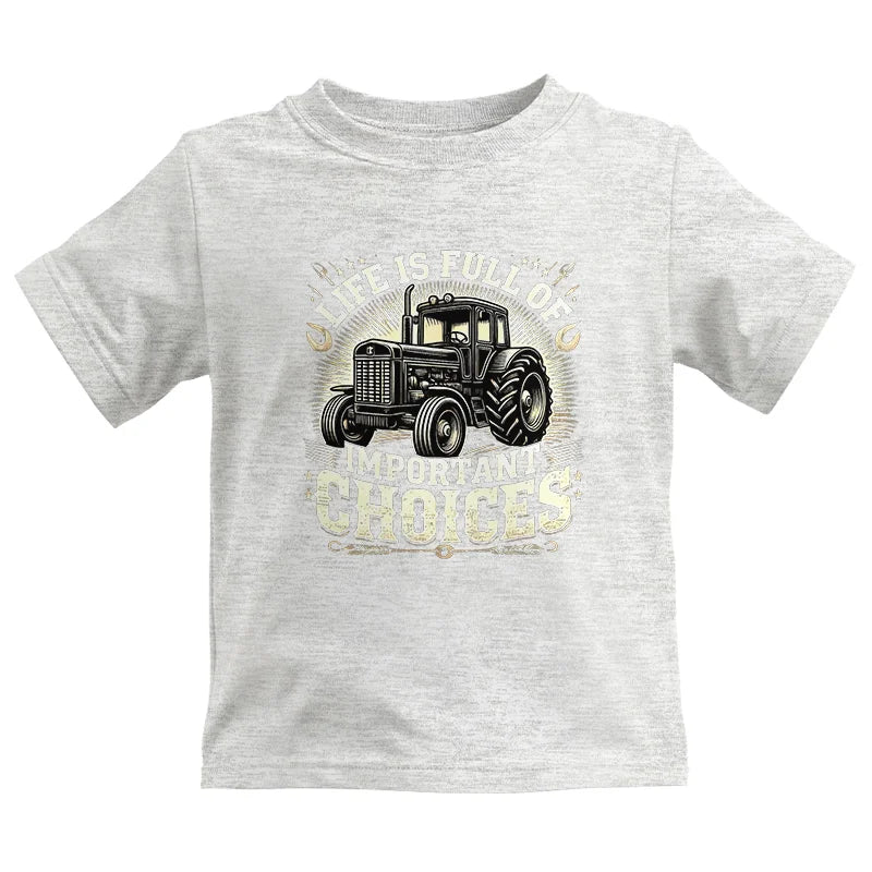 Image of Life Is Full Of Important Choices 5 - Kids Heavy Cotton™ Tee