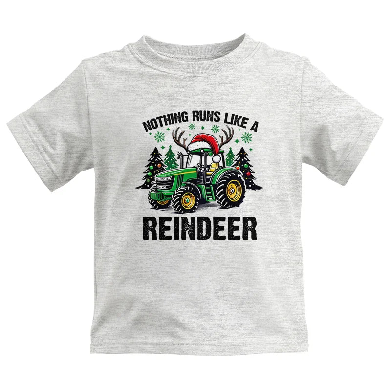 Nothing Runs Like A Reindeer 3 - Kids Heavy Cotton™ Tee