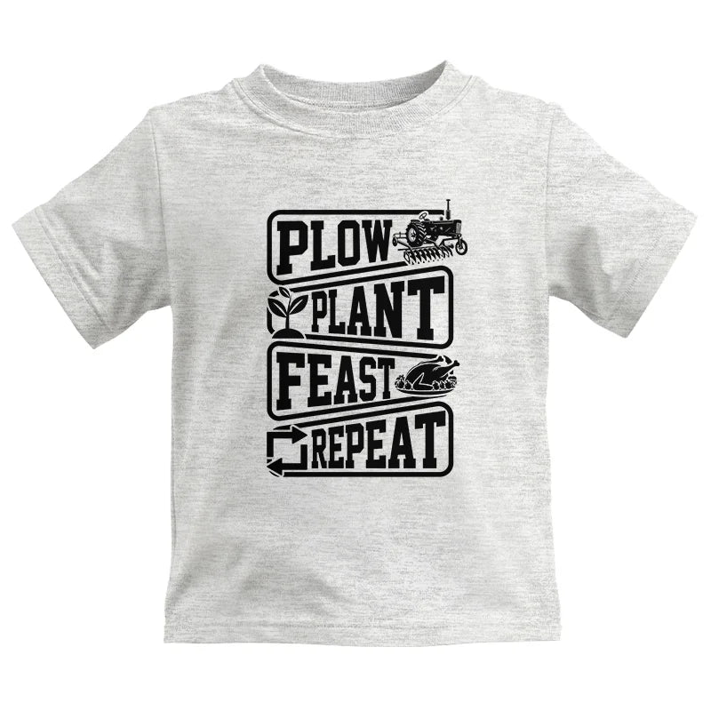 Plow Plant Feast Repeat 1 - Kids Heavy Cotton™ Tee