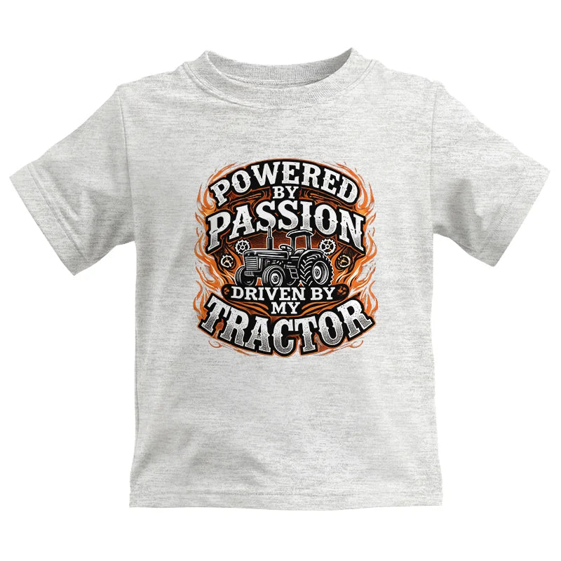 Powered By Passion Driven By My Tractor 5 - Kids Heavy Cotton™ Tee