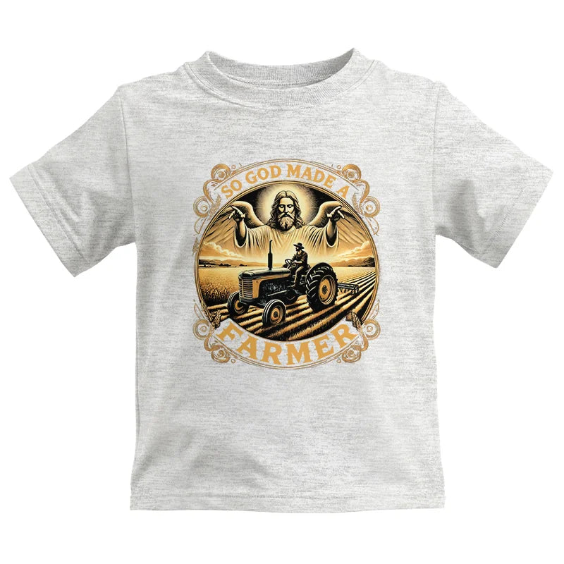 So God Made A Farmer 1 - Kids Heavy Cotton™ Tee