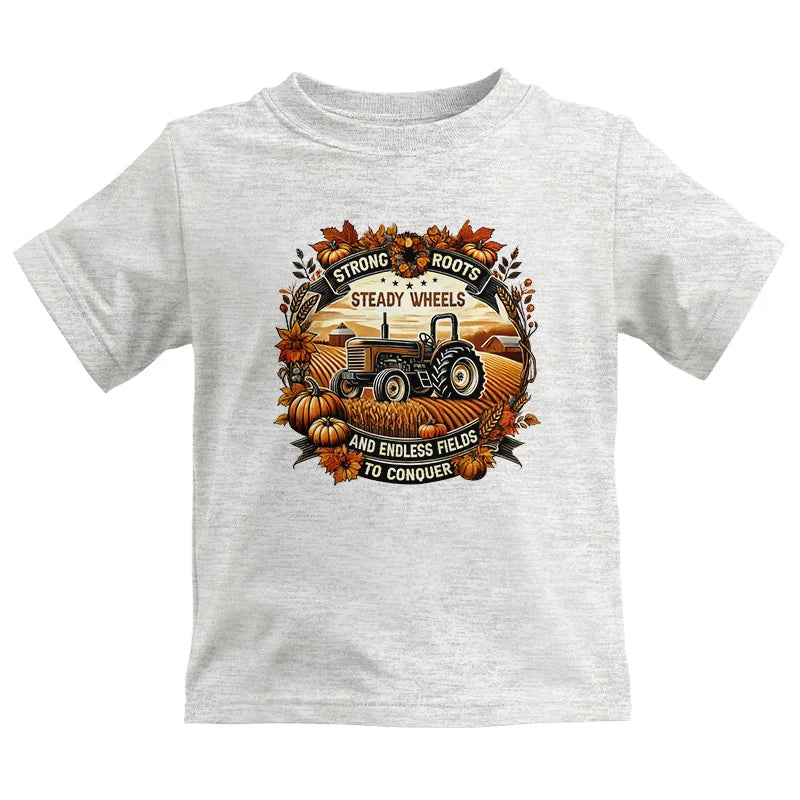 Thanksgiving Farmer Endless Fields To Conquer 1 - Kids Heavy Cotton™ Tee