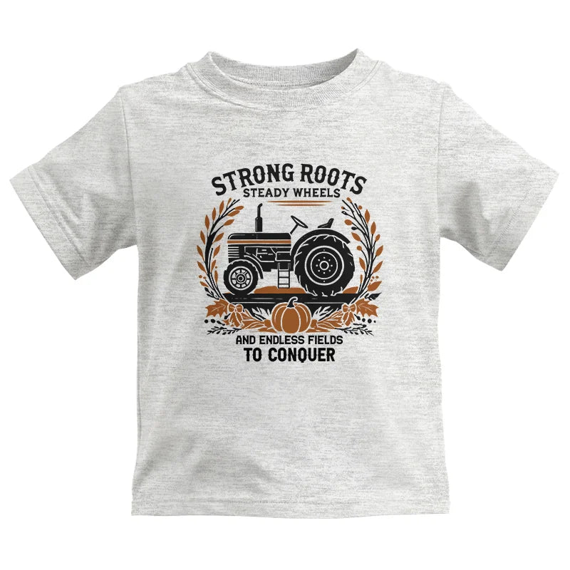 Thanksgiving Farmer Endless Fields To Conquer 3 - Kids Heavy Cotton™ Tee