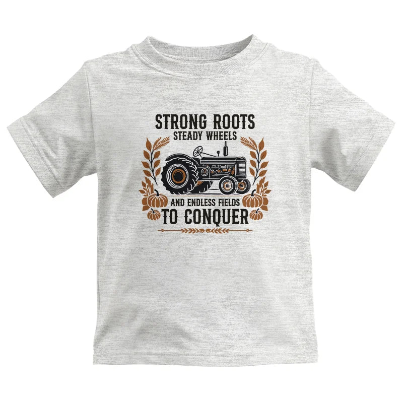 Image of Thanksgiving Farmer Endless Fields To Conquer 5 - Kids Heavy Cotton™ Tee