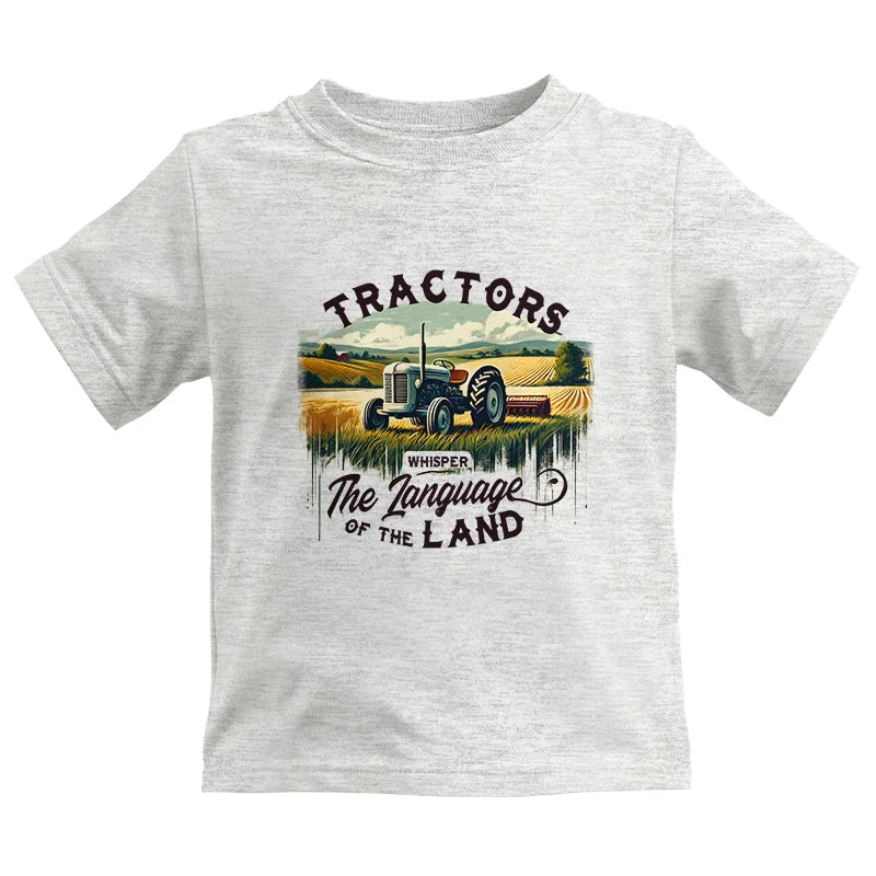 Tractors Whisper The Language Of The Land 2 - Kids Heavy Cotton™ Tee