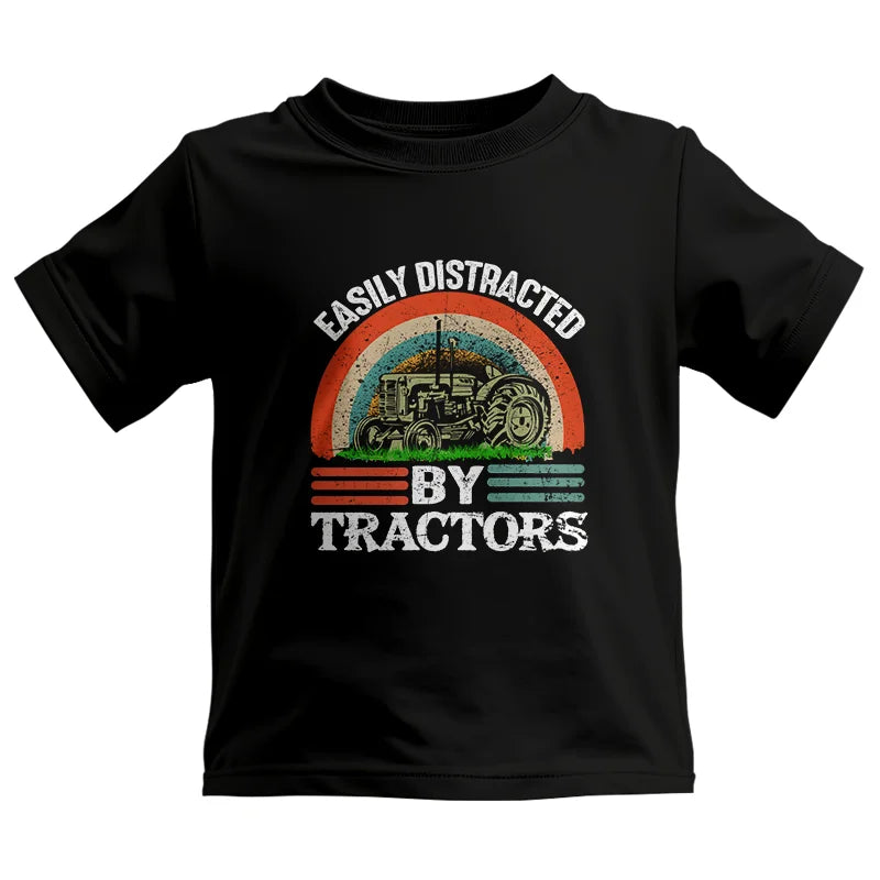 Easily Distracted By Tractors - Kids Heavy Cotton™ Tee