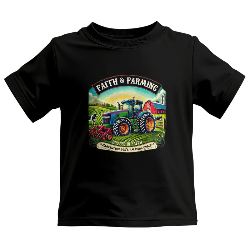 Faith And Farming 2 - Kids Heavy Cotton™ Tee