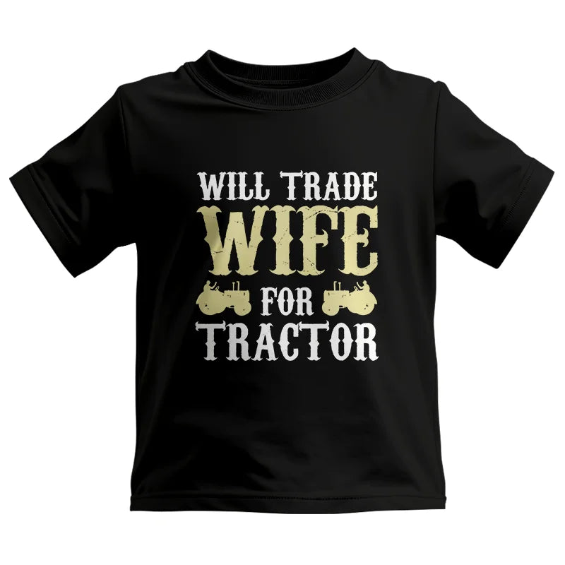 Funny Will Trade Wife For Tractor - Kids Heavy Cotton™ Tee