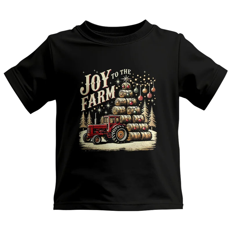 Image of Joy To The Farm - Kids Heavy Cotton™ Tee