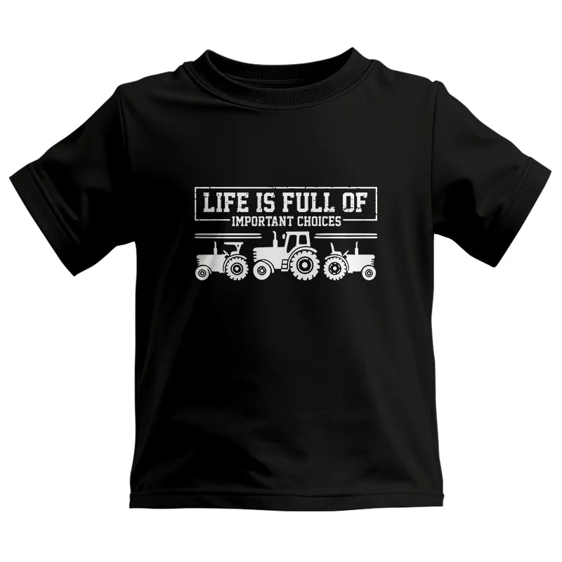 Life Is Full Of Important Choices 31 - Kids Heavy Cotton™ Tee