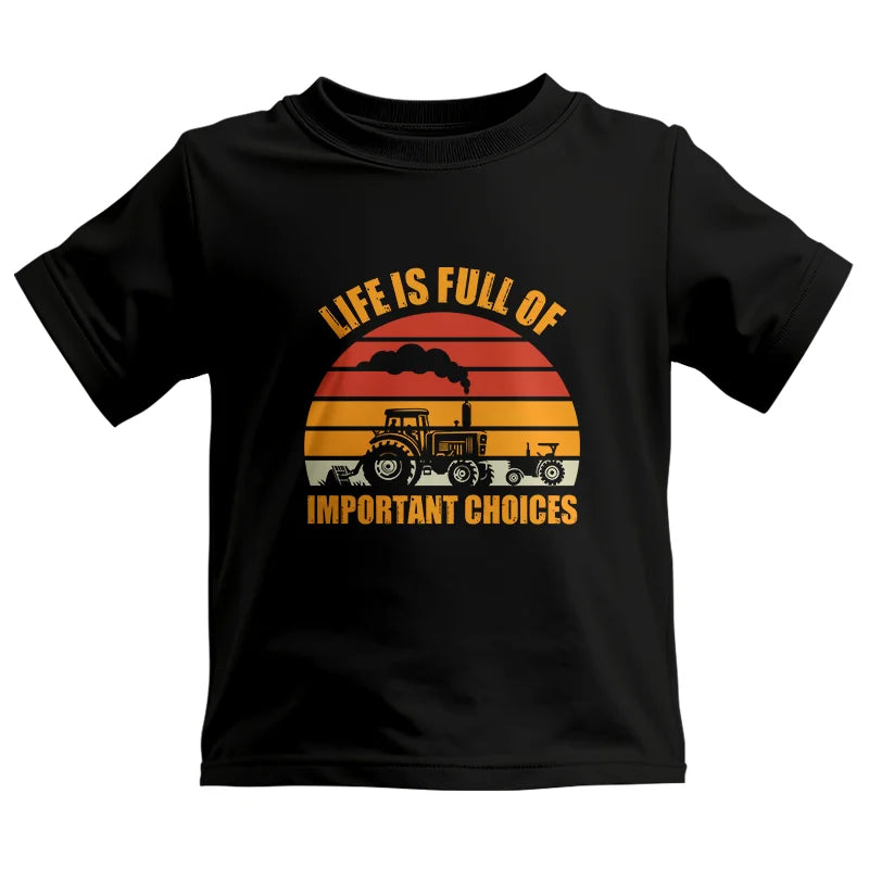 Image of Life Is Full Of Important Choices 32 - Kids Heavy Cotton™ Tee