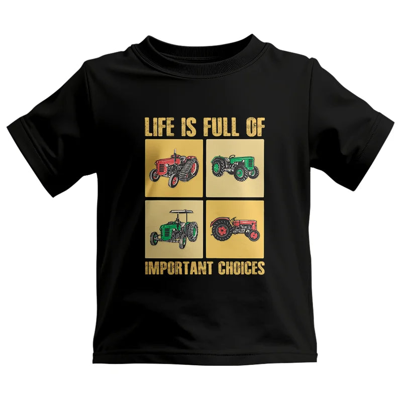 Life Is Full Of Important Choices 38 - Kids Heavy Cotton™ Tee