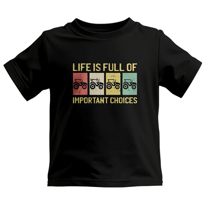 Life Is Full Of Important Choices 4 - Kids Heavy Cotton™ Tee