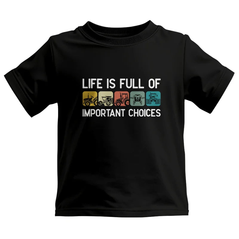 Life Is Full Of Important Choices 40 - Kids Heavy Cotton™ Tee