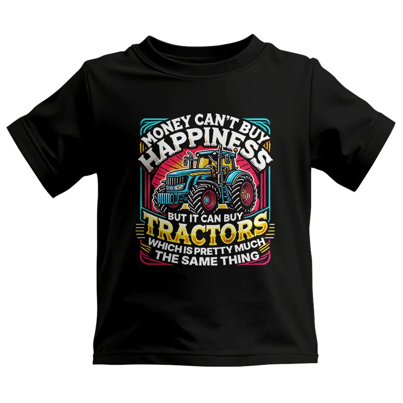 Money Can't Buy Happiness Can Buy Tractors - Kids Heavy Cotton™ Tee