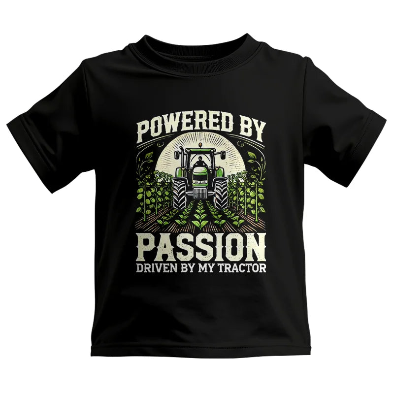 Powered By Passion Driven By My Tractor 3 - Kids Heavy Cotton™ Tee