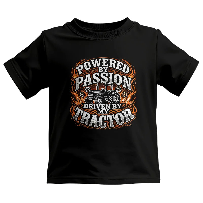 Powered By Passion Driven By My Tractor 5 - Kids Heavy Cotton™ Tee