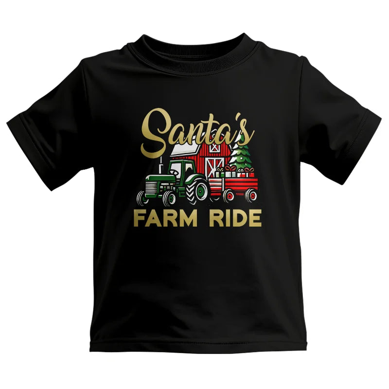 Image of Santa's Farm Ride 2 - Kids Heavy Cotton™ Tee