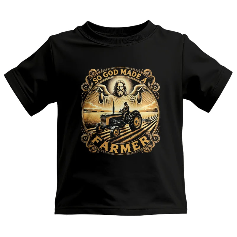 So God Made A Farmer 1 - Kids Heavy Cotton™ Tee