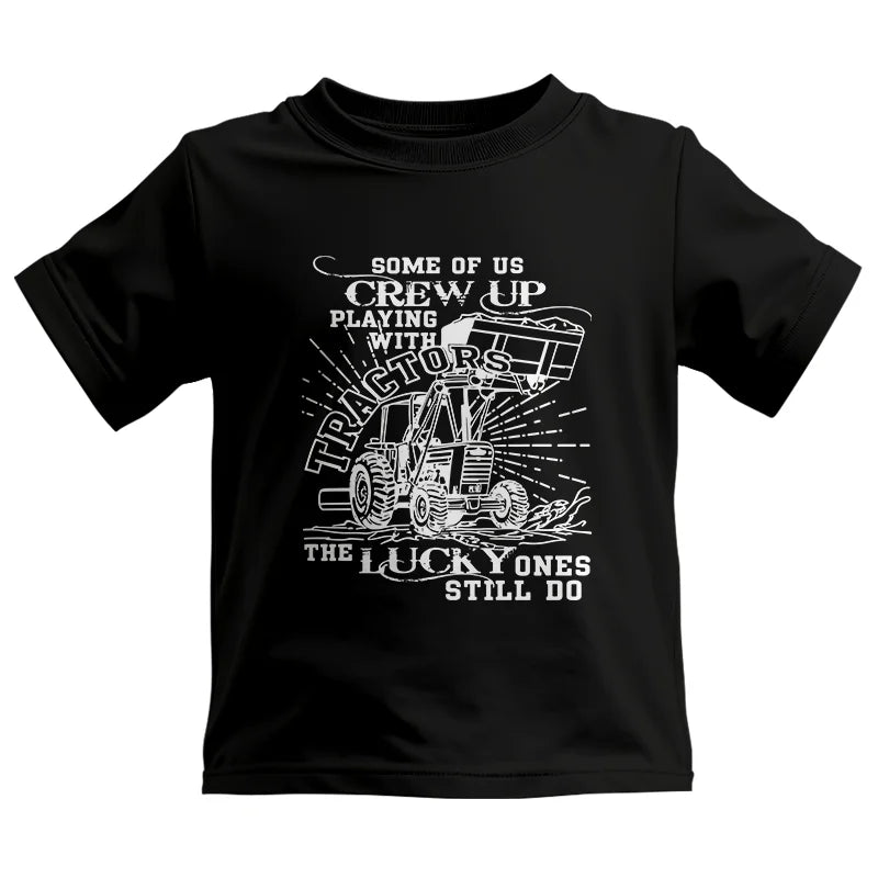 Some Of Us Grew Up Playing With Tractors 1 - Kids Heavy Cotton™ Tee