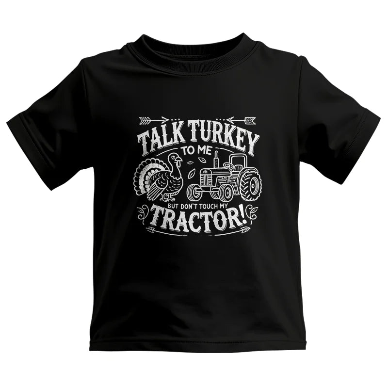 Talk Turkey to Me But Don’t Touch My Tractor 2 - Kids Heavy Cotton™ Tee