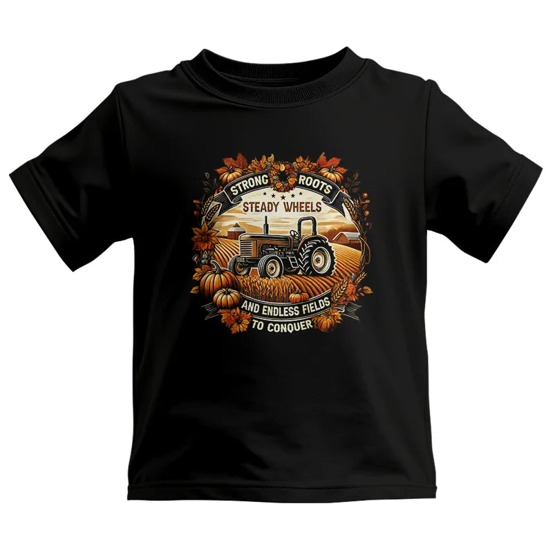 Thanksgiving Farmer Endless Fields To Conquer 1 - Kids Heavy Cotton™ Tee