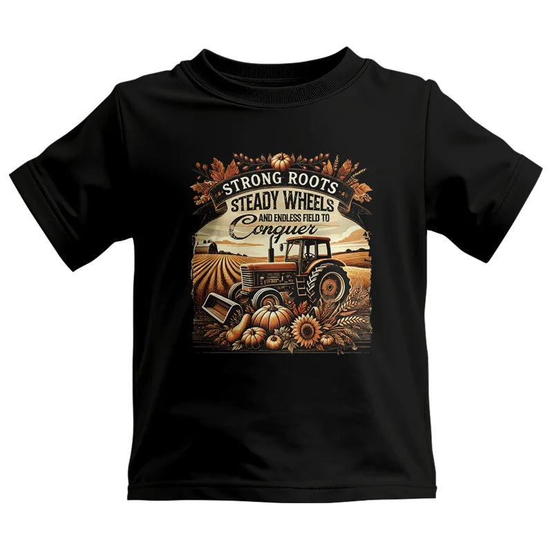 Thanksgiving Farmer Endless Fields To Conquer 2 - Kids Heavy Cotton™ Tee