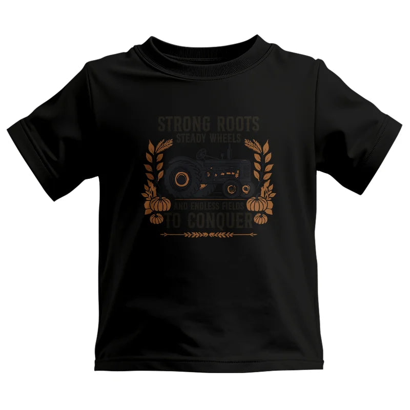 Thanksgiving Farmer Endless Fields To Conquer 5 - Kids Heavy Cotton™ Tee