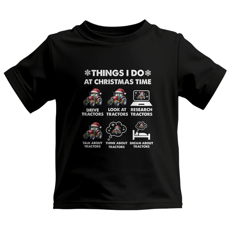 Image of Things I Do At Christmas Time - Kids Heavy Cotton™ Tee