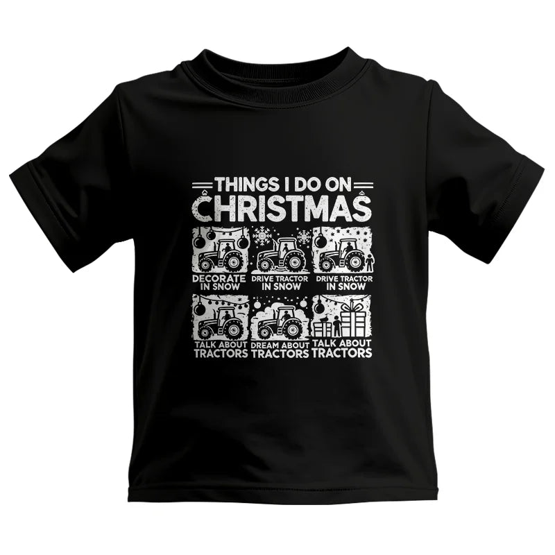 Things I Do On Christmas - Kids Heavy Cotton™ Tee